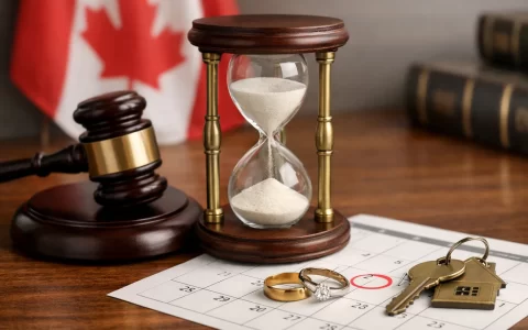 time limits for division of property in Ontario